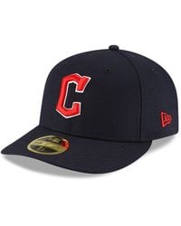 KTZ - Cleveland Guardians Authentic Collection On-field Road Low Profile 59fifty Fitted Hat - Lyst