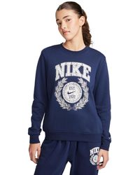 Nike - Sportswear Club Crewneck Fleece Sweatshirt - Lyst