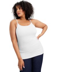 June + Vie - June + Vie Plus Size June + Vie One+only Bra Cami - Lyst