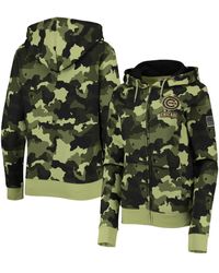 KTZ - Chicago Cubs 2022 Mlb Armed Forces Day Camo Full-zip Hoodie - Lyst