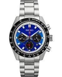 Seiko - Chronograph Prospex Speedtimer Solar U.s. Special Edition Stainless Steel Bracelet Watch 41mm - Lyst