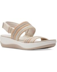 Clarks - Arla Stroll Slip-on Slingback Sandals - Lyst