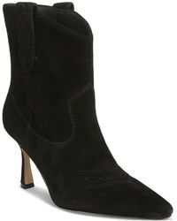 Sam Edelman - Moe Pointed-toe Pull-on Western Boots - Lyst