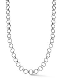 Rachel Zoe - Gold Plated Bold Chain Link Necklace - Lyst