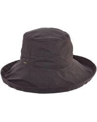 Scala - Cotton Big Brim With Inner Drawstring - Lyst