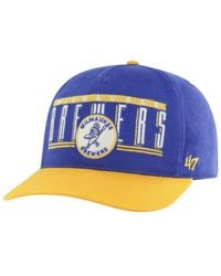 '47 - 47 Brand Milwaukee Brewers Double Headed Baseline Hitch Adjustable Hat - Lyst