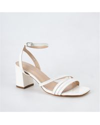 BERNESS - Havana Strappy Block Heeled Sandals - Lyst