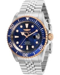 INVICTA WATCH - Pro Diver Automatic 3 Hand Dark Dial Stainless Steel Bracelet Watch - Lyst
