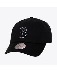Mitchell & Ness - And White Boston Red Sox 1904 Strapback Adjustable Hat - Lyst