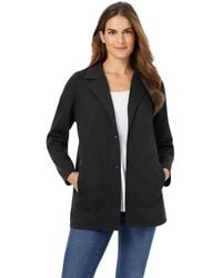 Woman Within - Within Knit Blazer - Lyst