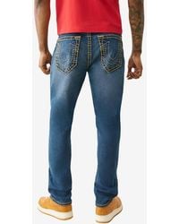 True Religion - Rocco Super T No Flap Skinny Jeans - Lyst
