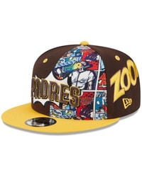 KTZ - Brown/gold San Diego Padres 2025 Mlb Diamond Hero Edition 9fifty Snapback Hat - Lyst