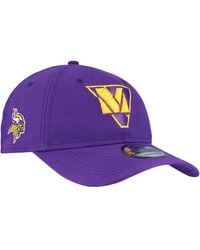 KTZ - Minnesota Vikings Standard 9twenty Adjustable Hat - Lyst