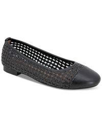 Style & Co. - Maddiee Cap-toe Woven Ballet Flats - Lyst