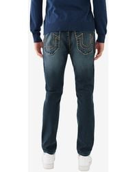 True Religion - Rocco No Flap Super T Skinny Jeans - Lyst