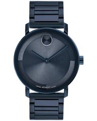 Movado - Bold Evolution 2.0 Swiss Quartz Ionic Plated Steel Watch 40mm - Lyst