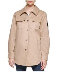 KARL LAGERFELD - Oversized Shirt Jacket - Lyst