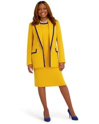 Kasper - Double-breasted Collared Jacket - Lyst