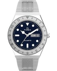 Timex - Q Stainless Steel Bracelet Watch 36mm - Lyst