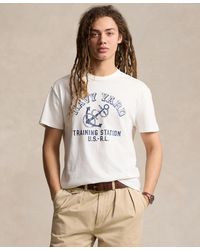 Polo Ralph Lauren - Classic-fit Jersey Graphic T-shirt - Lyst