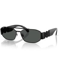 Versace - Geometric Sunglasses - Lyst