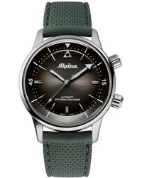 Alpina - Swiss Automatic Seastrong Diver Rubber Strap Watch 42mm - Lyst