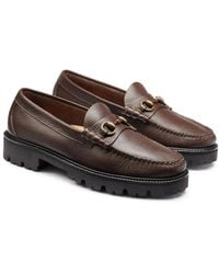 G.H. Bass & Co. - G.h.bass Lincoln Bit Lug Weejuns Slip On Loafers - Lyst