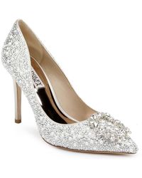 badgley mischka cher evening pumps