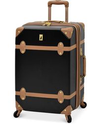 London Fog Retro 24" Expandable Spinner Suitcase - Multicolor