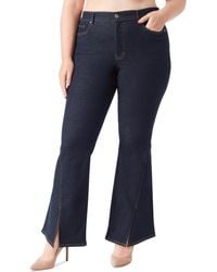 Jessica Simpson - Plus Size Charmed Flare-leg Slit-hem Jeans - Lyst