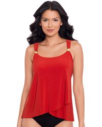 Miraclesuit - Razzle Dazzle Underwire Tankini Top - Lyst