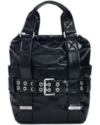 Desigual - Mini Buckle Backpack, Polyurethane - Lyst