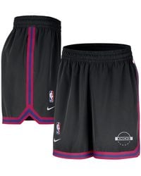 Nike - New York Knicks Authentic Practice Dna Woven Performance Shorts - Lyst