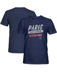1863fc - Paris Saint-germain Signage Tri-blend T-shirt - Lyst
