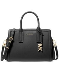 Michael Kors - Michael Laila Small Leather Satchel - Lyst