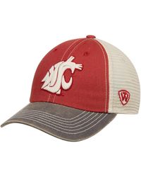 Top Of The World - Crimson And Tan Washington State Cougars Offroad Trucker Hat - Lyst