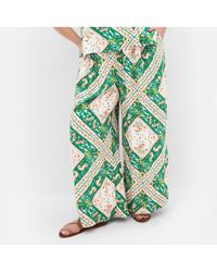 City Chic - Plus Size Jayla Prairie Print Pant - Lyst