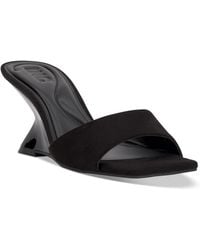 INC International Concepts - Patrise Wedge Slide Sandals - Lyst