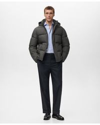 Mango - Short Water-repellent Puffer Jacket - Lyst