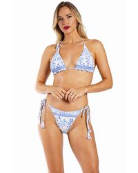 La Moda Clothing - Club Moda Floral Bikini Set - Lyst