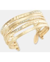 Style & Co. - Pave Multirow Cuff Bracelet - Lyst