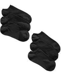 Hue - 6 Pack Cotton No Show Socks - Lyst