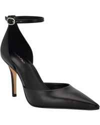 Calvin Klein - Olettia Ankle Strap Stiletto Pumps - Lyst