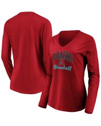 Philadelphia Eagles Fanatics Branded Women's Ombre Long Sleeve T-Shirt -  Midnight Green/Black