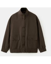 Mango - Pockets Oversized Jacket - Lyst
