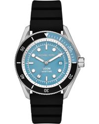 Michael Kors - Maritime Three-hand Silicone Watch 42mm - Lyst