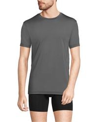 Lands' End - Flex Performance Crewneck Undershirt - Lyst