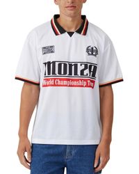 Cotton On - Pit Stop Soccer Jersey Loose Fit T-shirt - Lyst