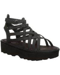 BEARPAW - Prominence Round Toe Sandals - Lyst