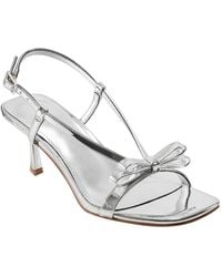Marc Fisher - Danzy Bow Square Toe Dress Sandals - Lyst